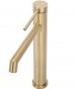 REA - Bateria Umywalkowa FOSS Złota Szczotkowana / Gold Brush wysoka